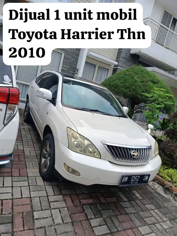 Toyota Harrier di jual