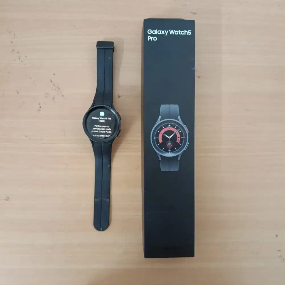 Galaxy Watch 5 Pro - black metal