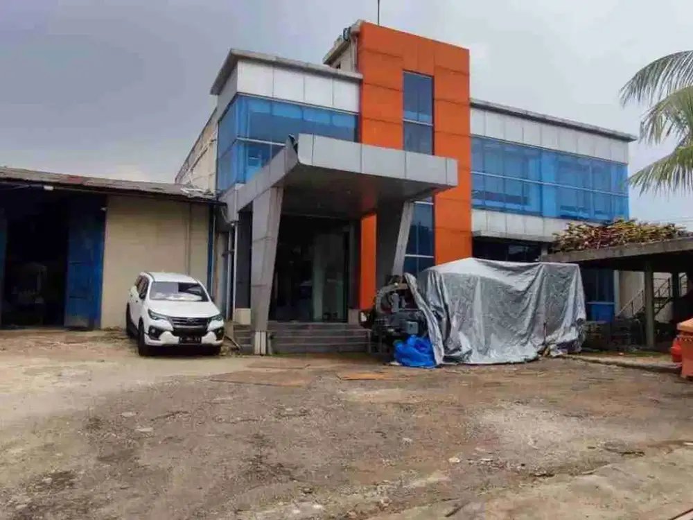 Dijual Gudang workshop & Office 2lt di raya Kalimalang Cibitung..Bekasi