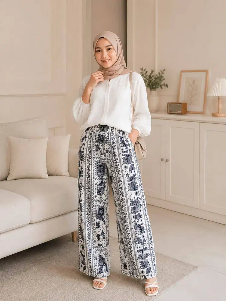 GROSIR CELANA KULOT DEWASA MOTIF GAJAH