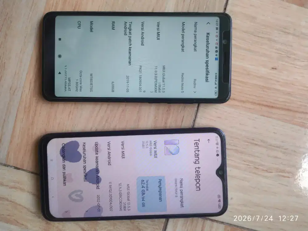 Dijual hp second