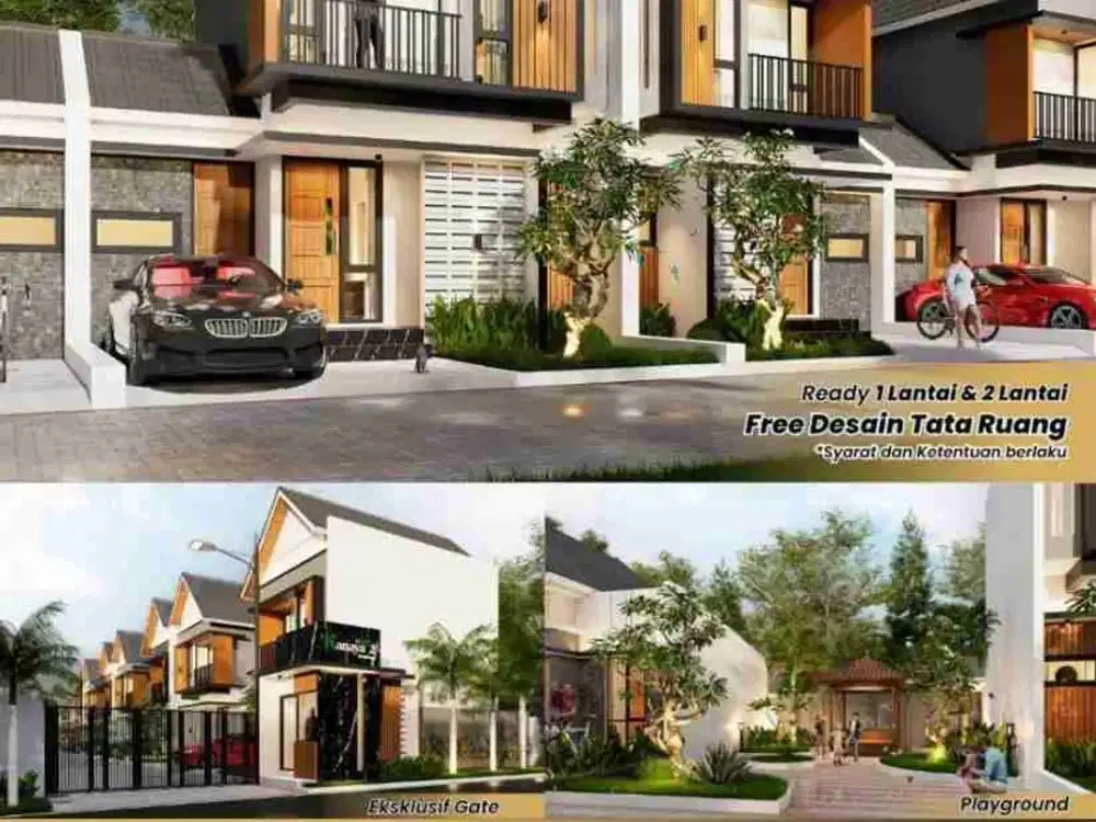 RUMAH BARU 500 JUTA Type 43/94 GUMPANG SOLO BARAT 13 Unit