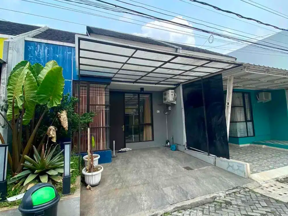 DIJUAL CEPAT RUMAH FURNISH SIAP HUNI CLUSTER FLORA ARYANA KARAWACI DI DIKLAT PEMDA