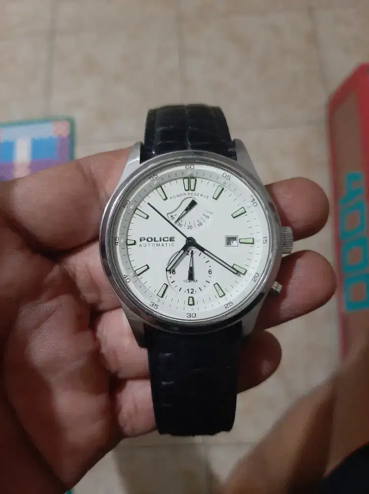 Jam tangan pria Police Automatic Original
