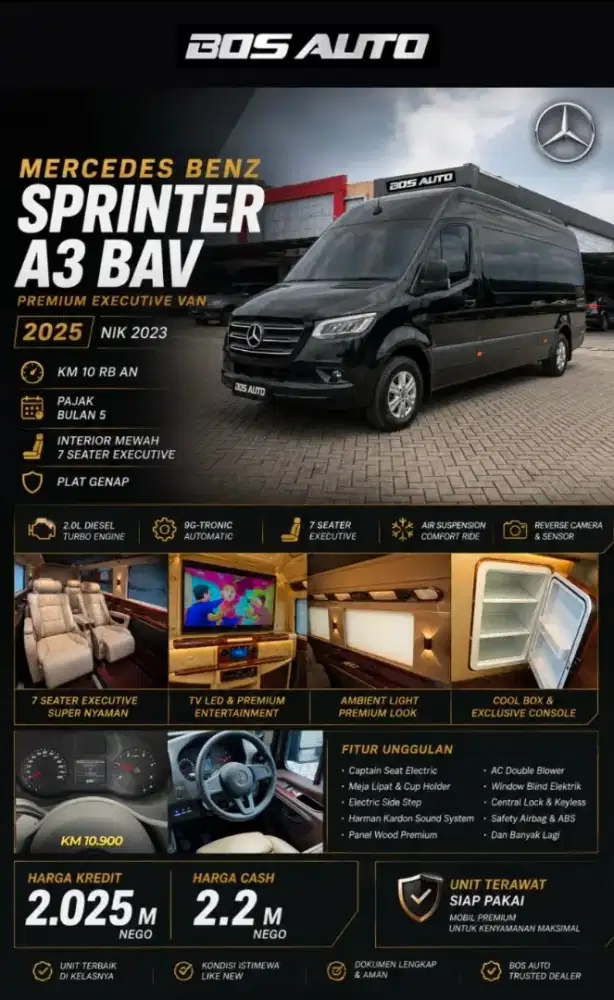 Mercedes Benz Sprinyer A3 414 CDI 2023
