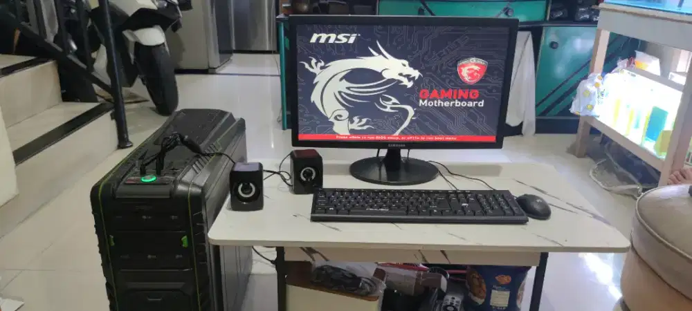 Di jual Komputer Full Set Gaming MSI Edition