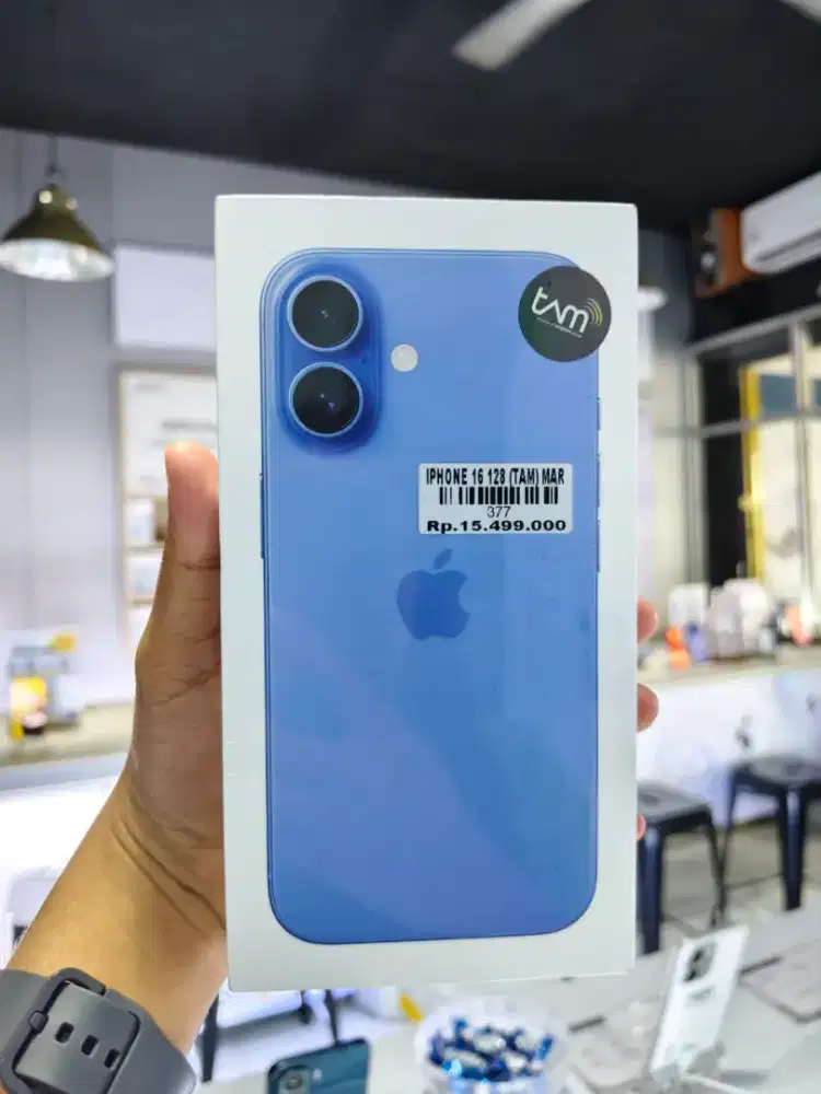 IPHONE 16 128 GB READY STOK DI TOKO ATLANTIS JEMPONG