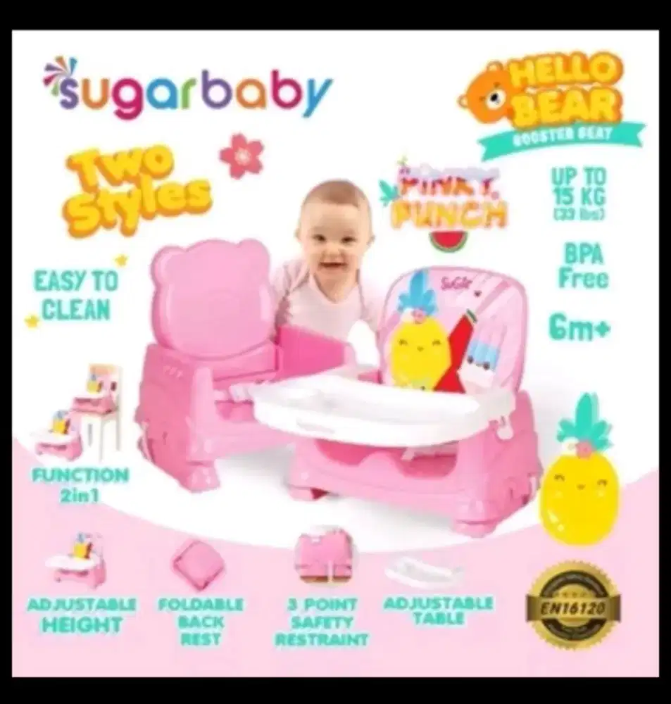 Kursi makan bayi / babychair / kursi meja makan bayi