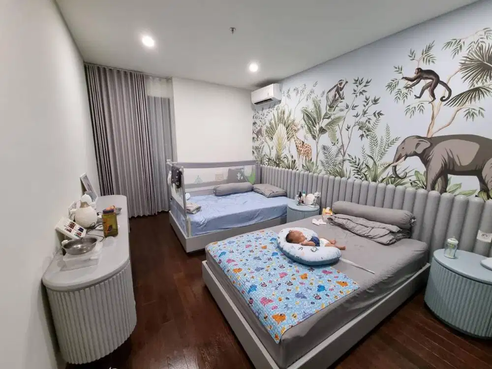DIJUAL APARTEMEN GRAHA GOLF ALEXA 4 BEDROOM TYPE CORNER SIAP HUNI