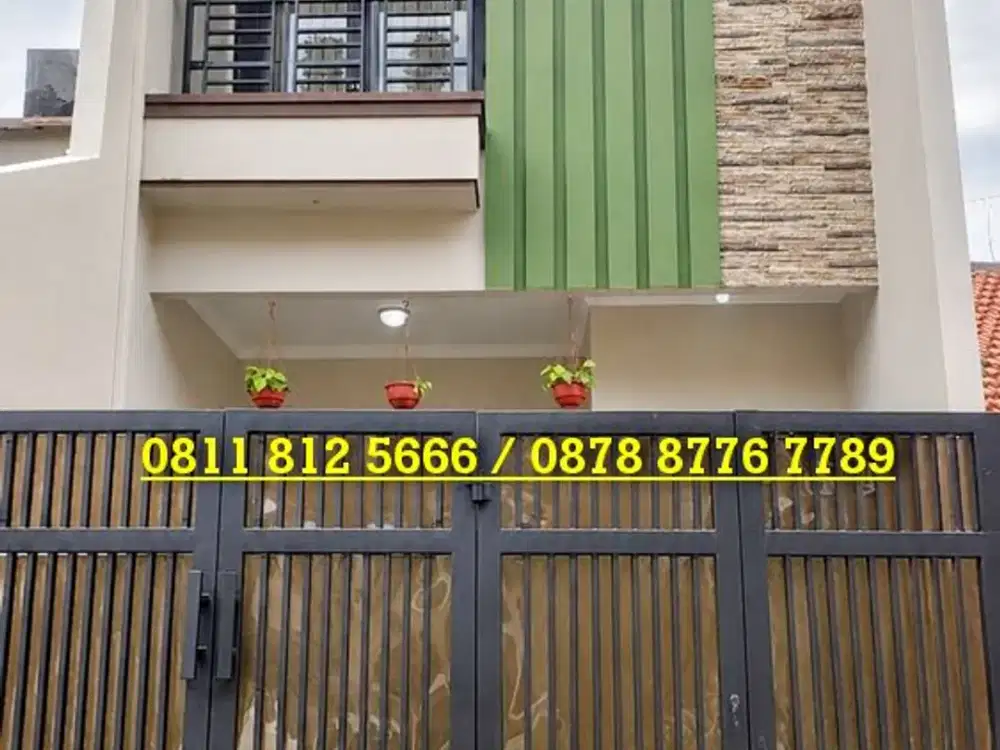 TERMURAH! Rumah Modern Minimalis Furnished Rawamangun Jakarta Timur