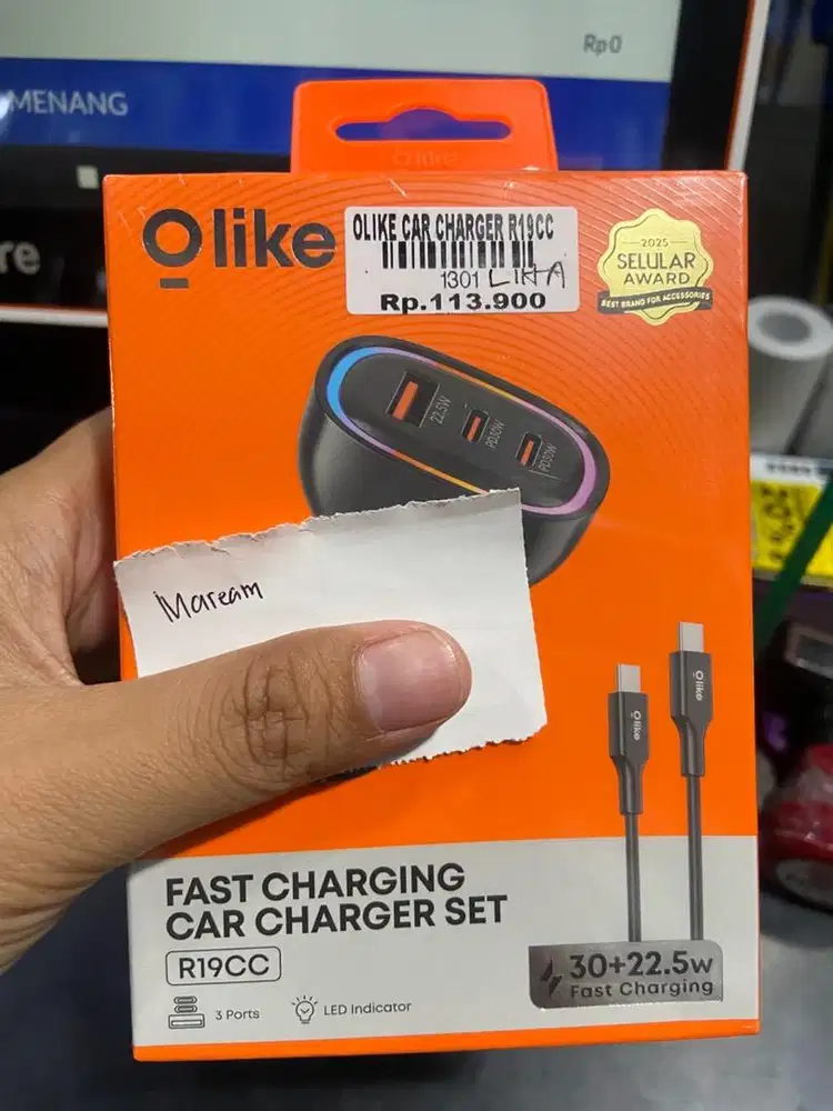 CAR CHARGER OLIKE ATLANTIS DAHSYAT
