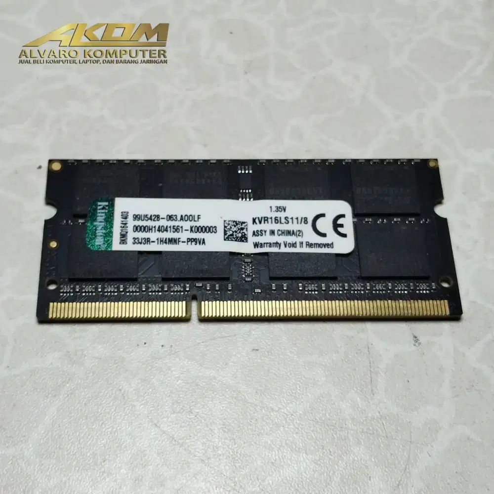 Ram laptop atau Sodim ddr3 8gb PC3-12800S sekeping