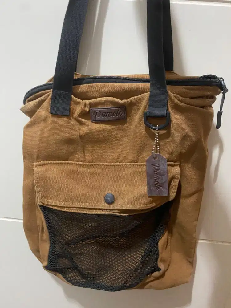 Preloved totebag kanvas brand Pamole