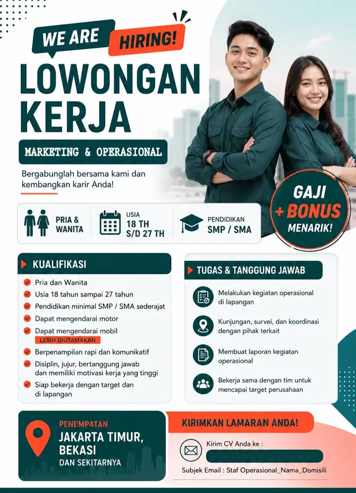 OPERASIONAL DAN MARKETING