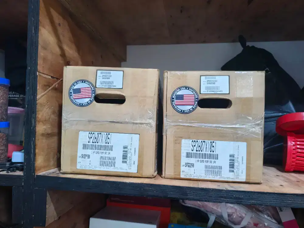 Jual pompa kolam renang hayward USA asli barang baru tdk jadi pakai