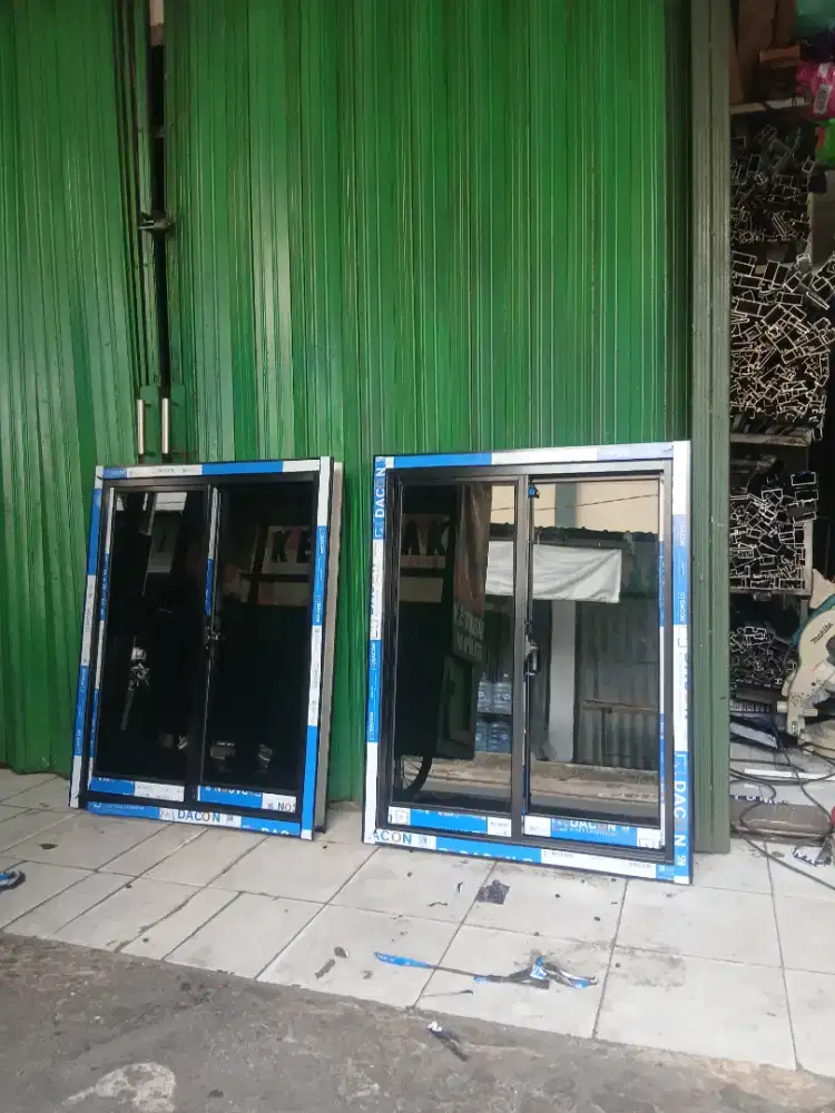 Jendela sliding/geser aluminium