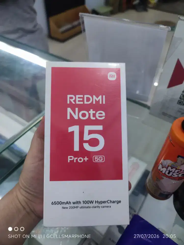 Xiaomi redmi note 15 pro + plus 5G Ram 12+12/512gb