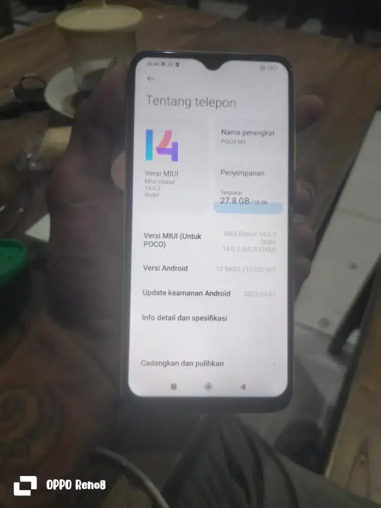 Poco M3 ram 6 rom 128