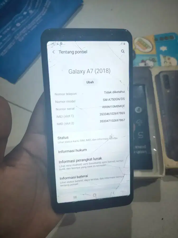 Samsung A7 ram 6/128gb murahhh