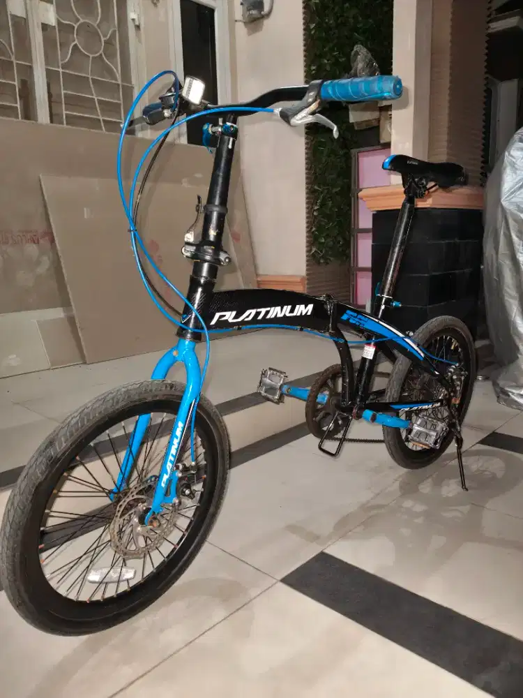 Sepeda Lipat Platinum 20inch seken bagus