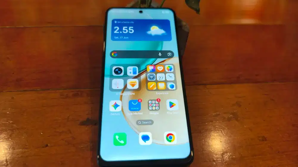 HONOR X7D HITAM 16GB/512GB 4G Like New