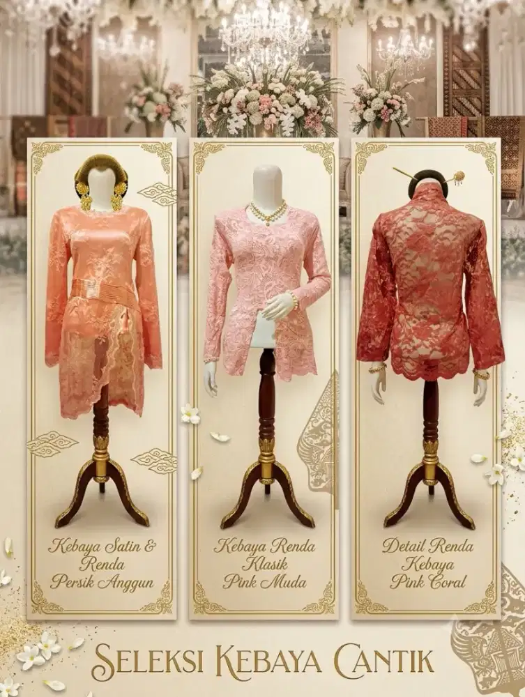 110k dapat 3 kebaya cantik!!!