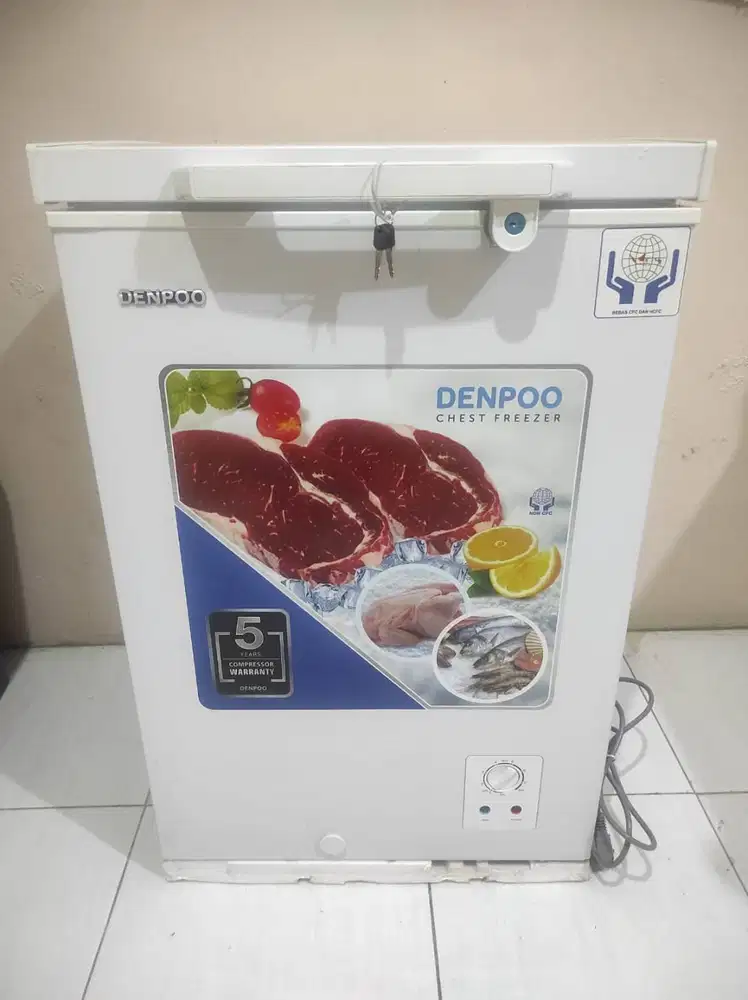 Denpo Chest Freezer SCF 128 CG