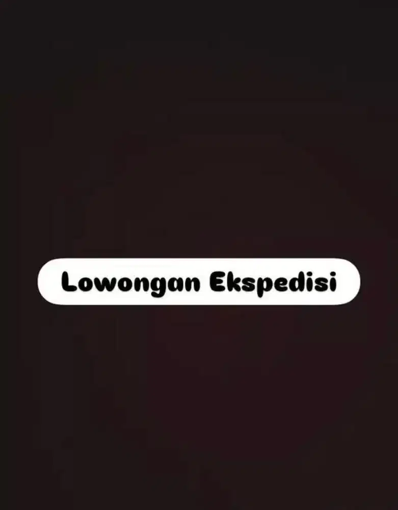 Lowongan kerja ekspedisi