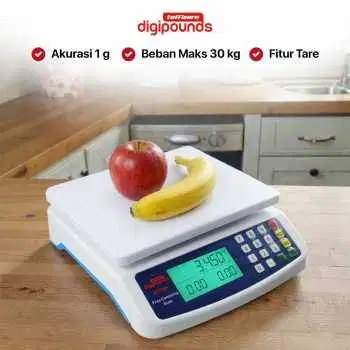 Timbangan Digital Precision LCD Scale Food Plastic 30kg 1g