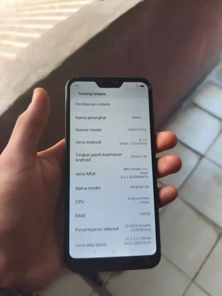 Redmi  6 Pro 3/32