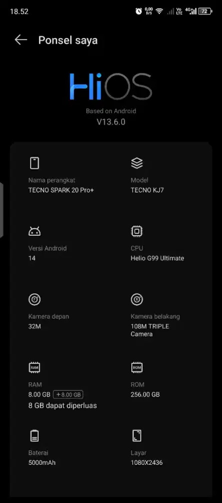 Tecno spark 20 pro plus