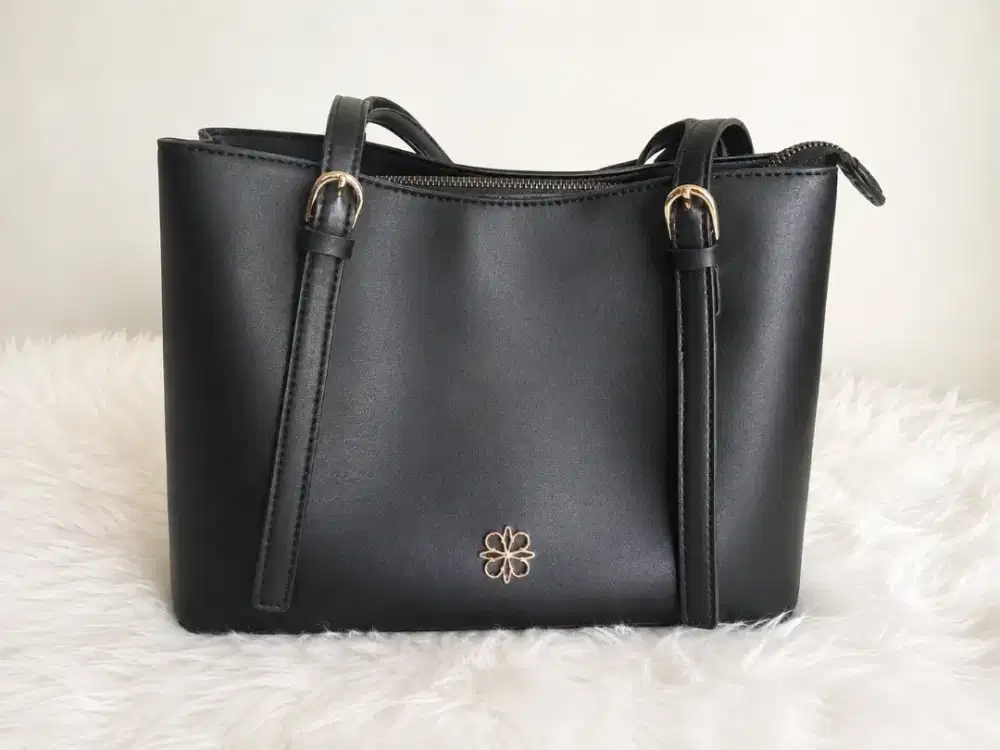 Tas Les Catino Original Hitam Like New | Baru Dipakai 2x | Mulus 95%