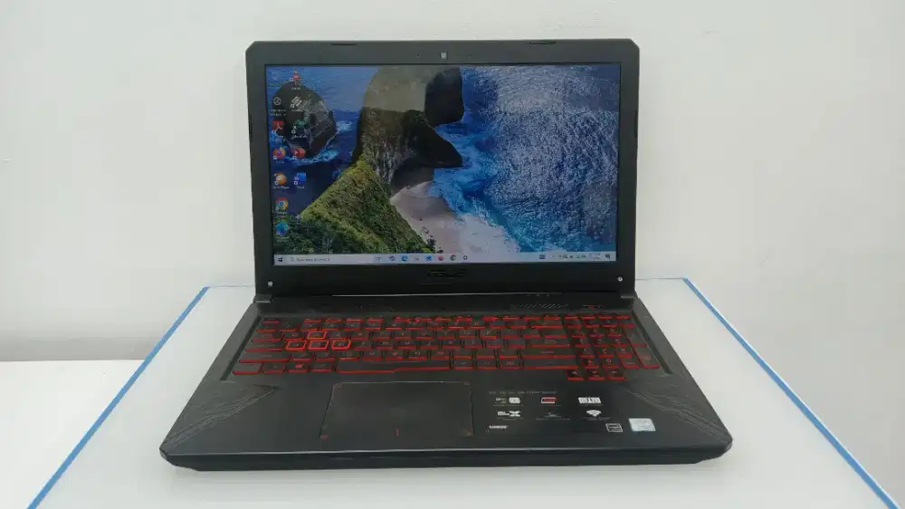 ASUS TUF FX504D INTEL CORE i7-8750H GTX 1050 RAM 8GB SSD 128GB HDD 1TB
