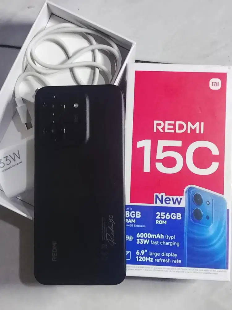 Redmi 15C RAM 8gb Memori 256gb