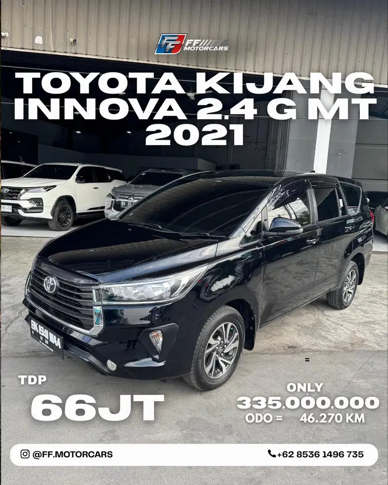 Toyota Kijang Innova 2.4 G MT 2021.