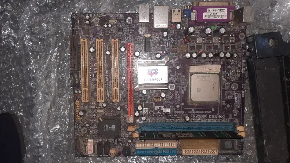 Dijual Motherboard Lengkap Set Prosesor lawas