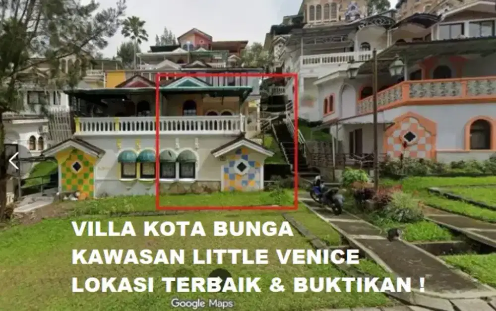 BU Cepat! Villa Kota Bunga Little Venice Puncak SHM Siap Huni 250 Jt