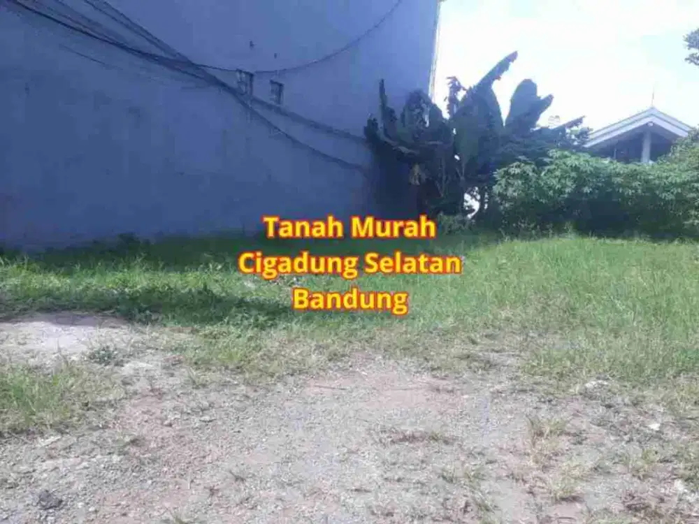 Jarang Ada Tanah Kavling Murah di Cigadung