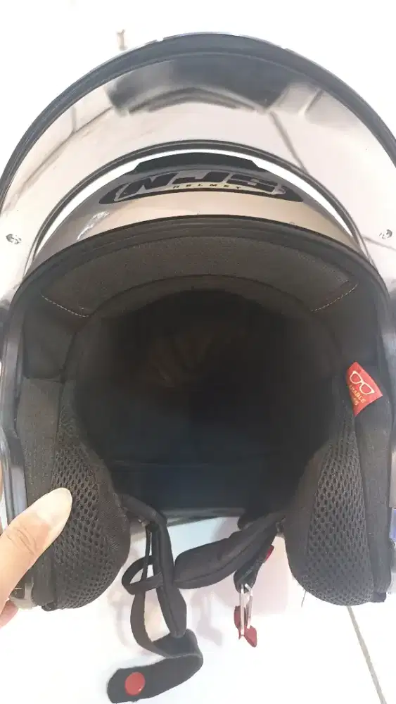 Helm NJZ Kairoz Putih