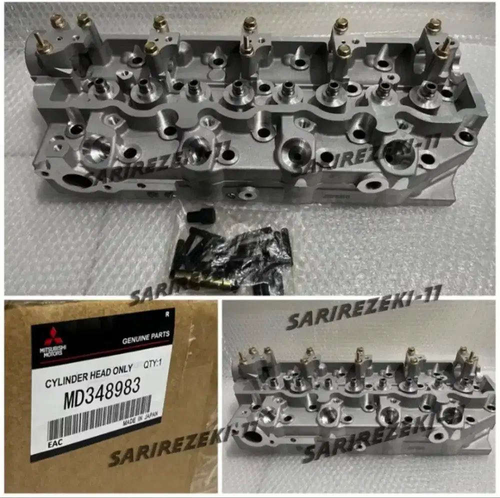 CYLINDER HEAD HEAT DEXSEL MITSUBISHI L039 L300 DIESEL L200 2.5 CC  ori