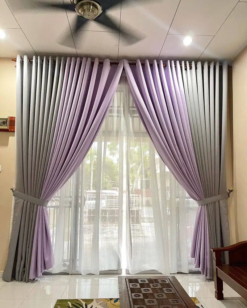 Jual gorden model terbaru gorden blackout vitrase gorden skat klinik
