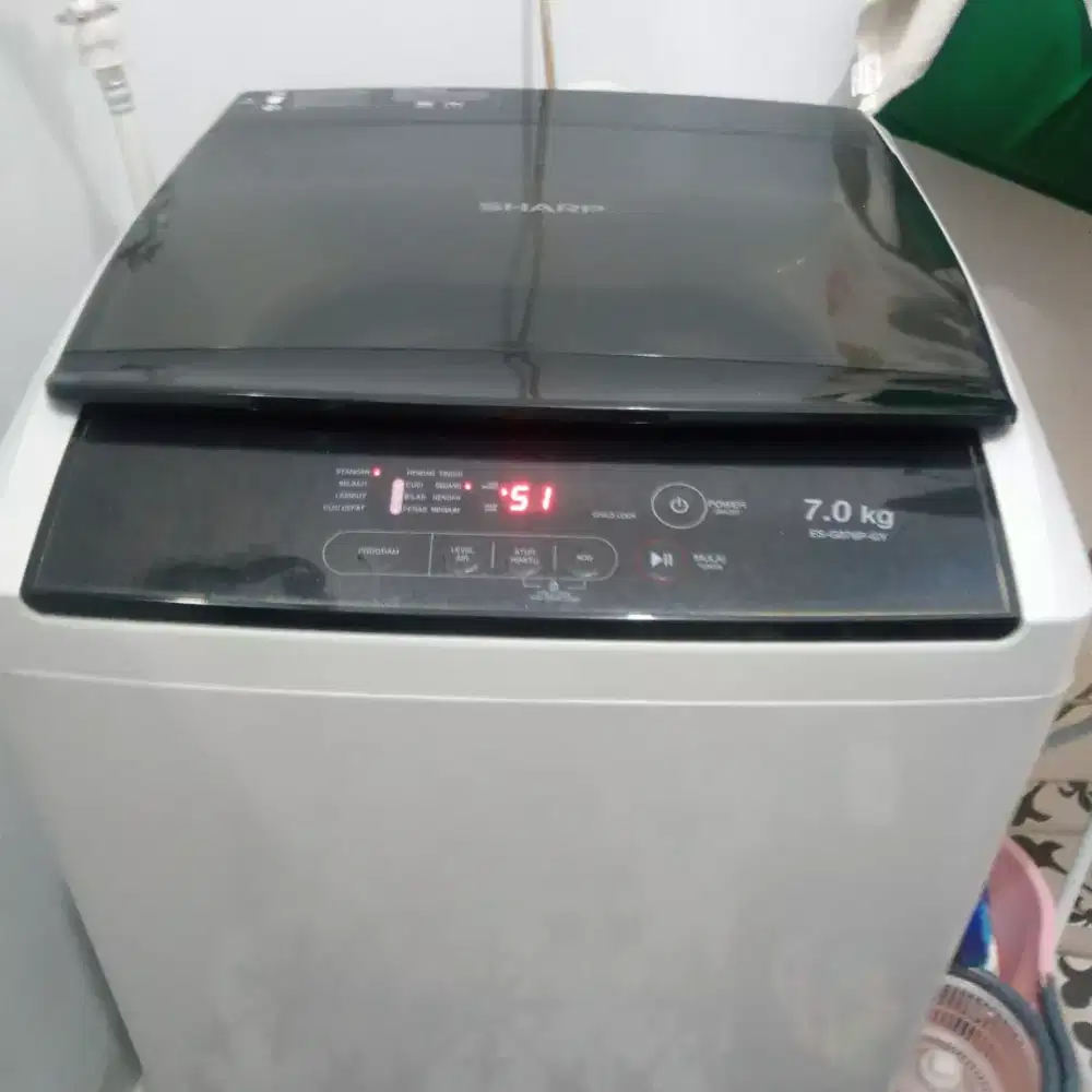 MESIN CUCI SHARP 1 TABUNG GRESS