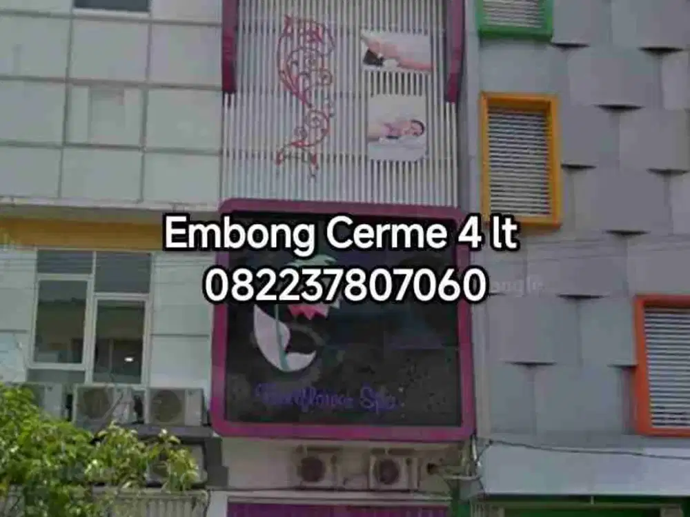 Ruko 4 lantai tengah kota Embong cerme