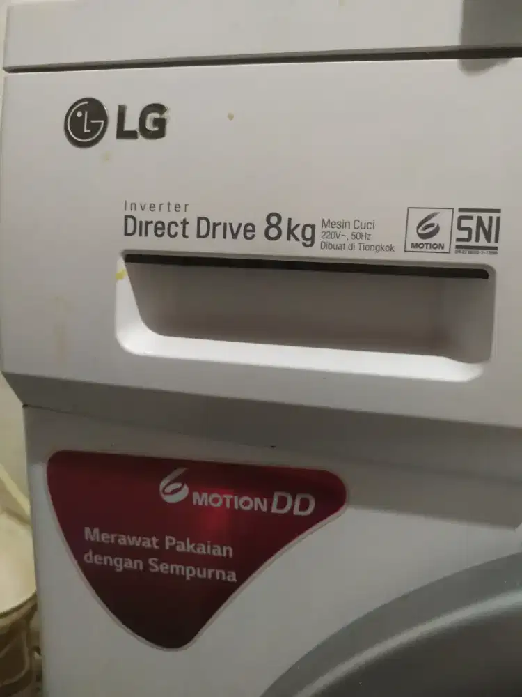 Mesin Cuci LG 8kg bekas