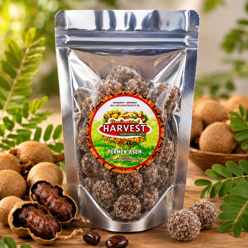 Permen Asem kemasan 100 gram