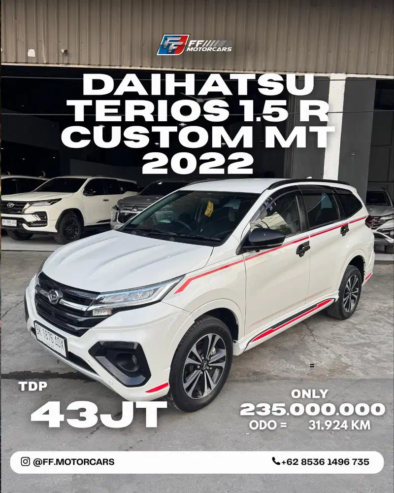 Daihatsu Terios 1.5 R Custom MT 2022.