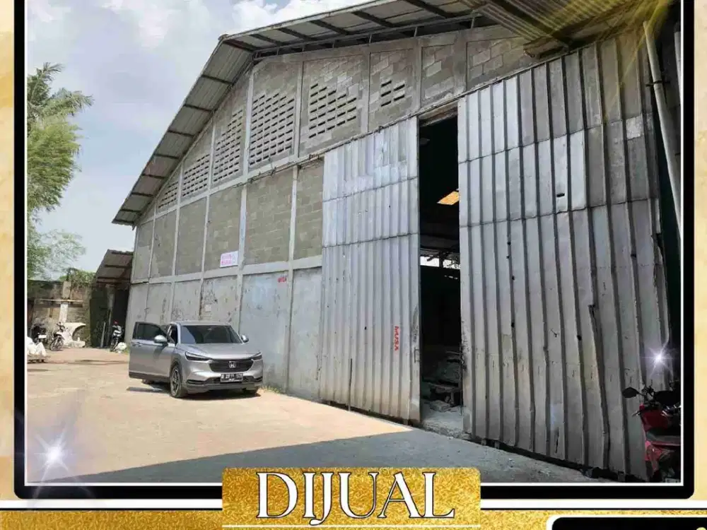 DIJUAL GUDANG 2,6 HA DI JURUMUDI BENDA TANGERANG