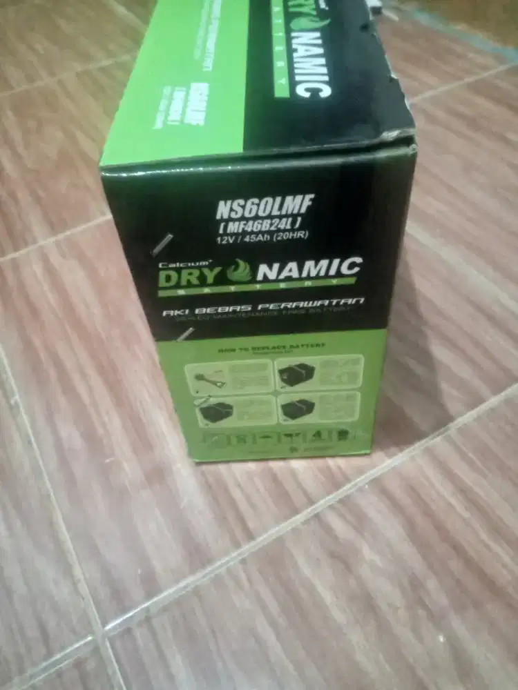 Aki kering untuk semua type mobil