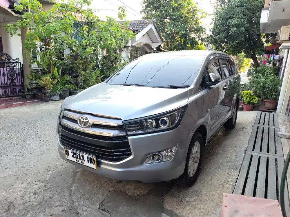 Toyota Kijang Innova Inova Reborn V AT Matic Tahun 2018 Silver , 2017