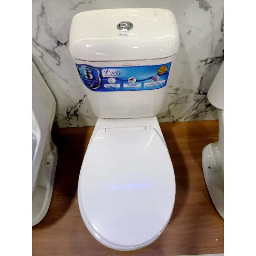 Closet duduk vlok dual flash belum jet shower